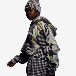 Adidas Halls of Ivy Hooded Cropped Shrug